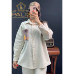 مانتو غروب لنین نچرال-پالیز مانتو (1)