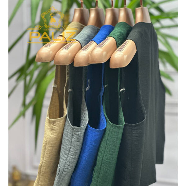 رنگبندی مانتو شلوار آوینا شانتون و تترون کد 630