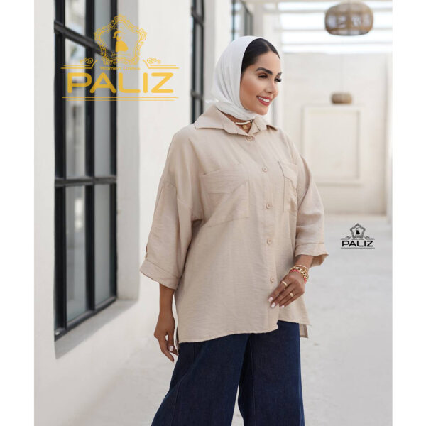 مانتو سمیرا کرسپو رنگی کد 784