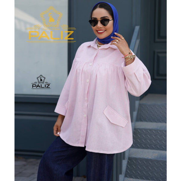 مانتو ماتیلدا لنین راه راه کد 779