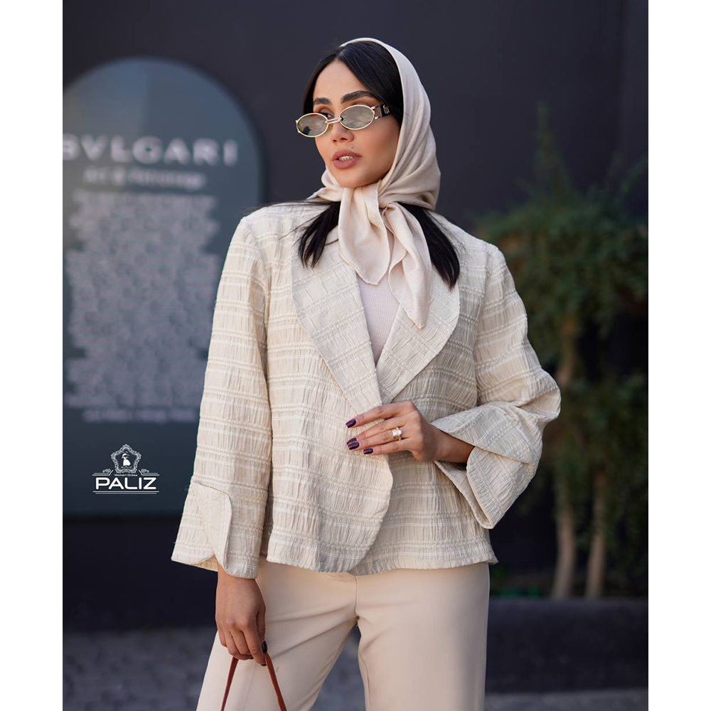 مانتو ملورین کوک دوزی چروک کد 2052