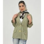 کت بنفشه لنین ژاکارد کد 2099