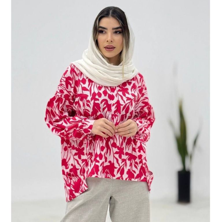 شومیز آوینا ینزی چاپی کد 2120