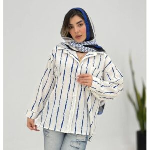 شومیز مونا اطلس پری کد 2126