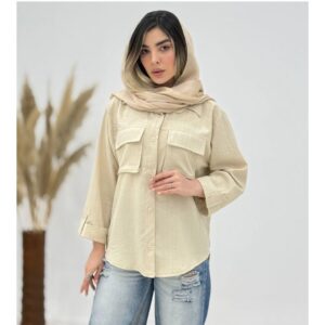 شومیز روبی شانتون زیپی کد 2107