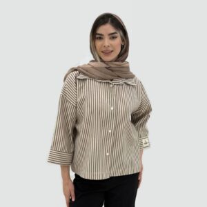 شومیز تدی لنین راه راه کد 2151