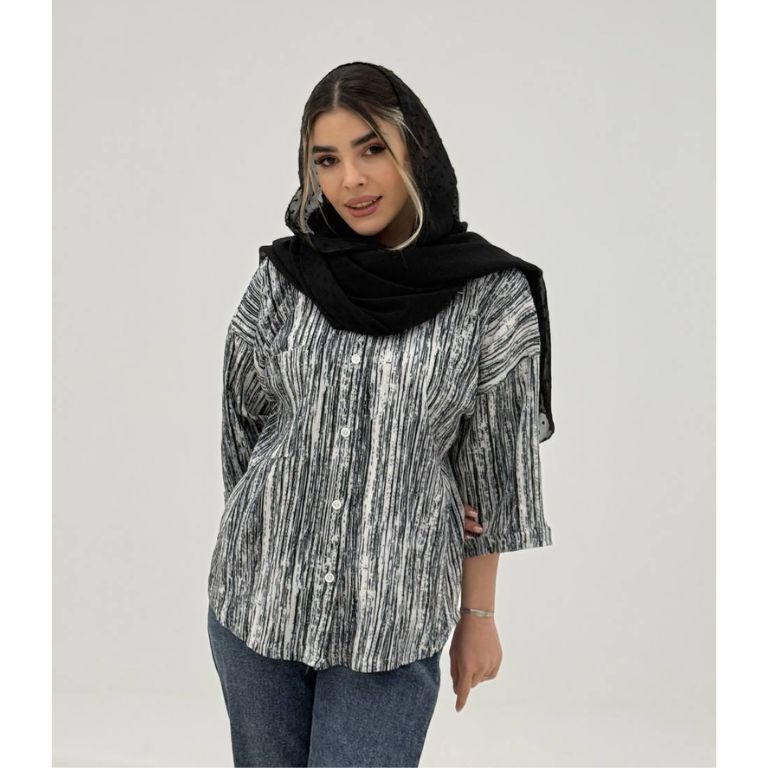 شومیز صبا جگوار آبشاری کد 2095