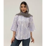 شومیز صبا جگوار آبشاری کد 2095