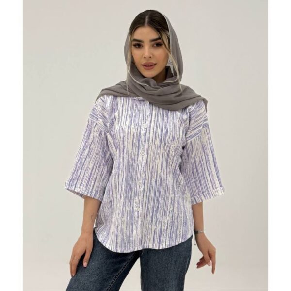 شومیز صبا جگوار آبشاری کد 2095