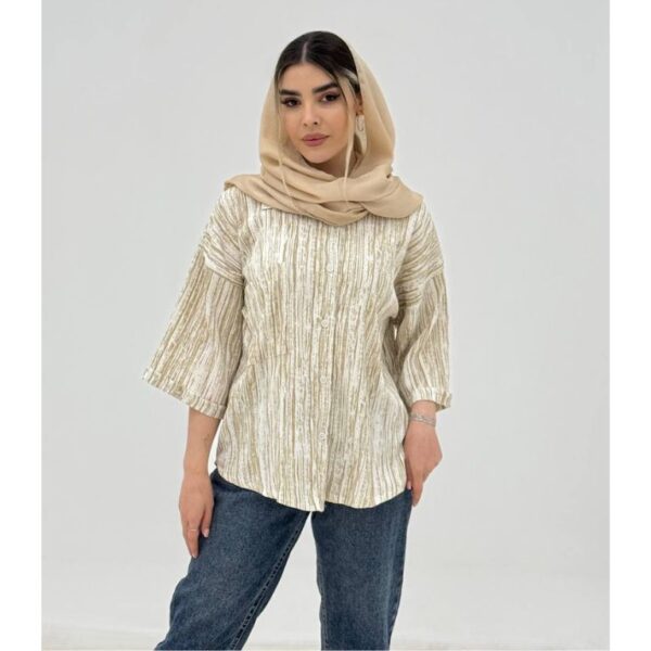 شومیز صبا جگوار آبشاری کد 2095