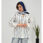 شومیز مونا اطلس پری کد 2126
