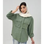 شومیز روبی شانتون زیپی کد 2107
