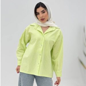 شومیز لیا تافته پنبه چاپی کد 2167