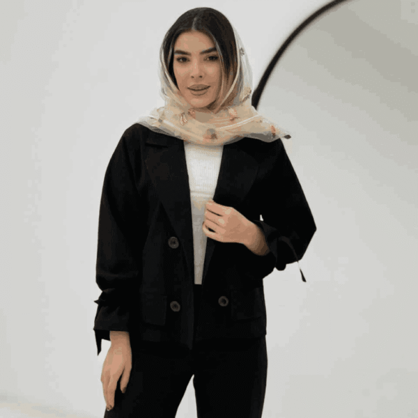 شومیز برندا ویو مشکی کد 2180