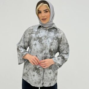 شومیز گازوئیلی پروانه ای کد 11015