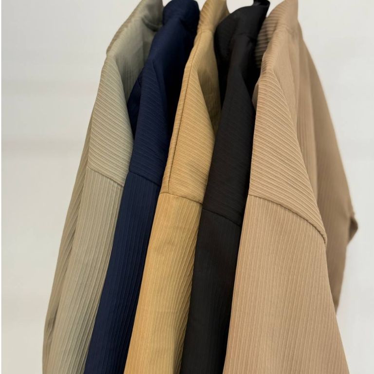 مانتو آرنیکا سانتانا کرکره ای آستر دار کد 0028