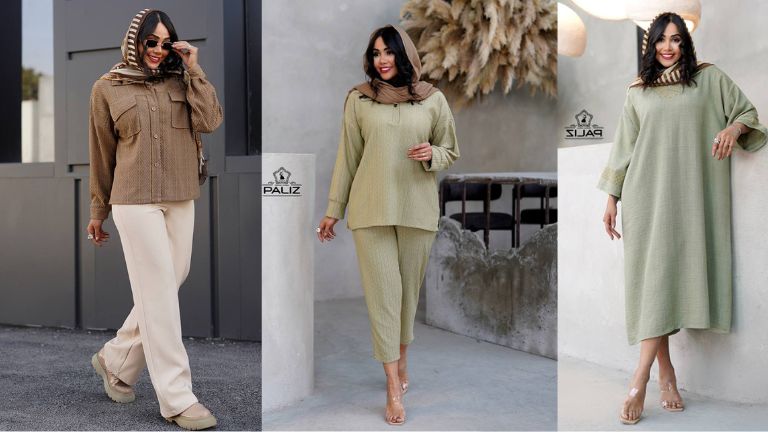 10 مدل مانتو با پارچه مراکشی پاییزه جدید – راهنمای خرید عمده