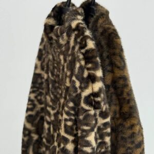 کت آپادانا خز پلنگی آستردار کد 0093