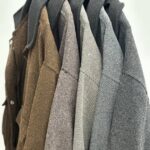 ترنچ کت سوین روناک جناغی و فوترکش کد 0080