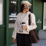 ترنچ کت شقایق فوترکش آستردار کد 0082