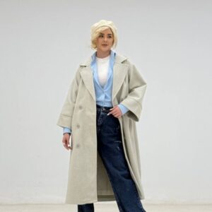 پالتو سمانه فوترکش آستردار کد 0116