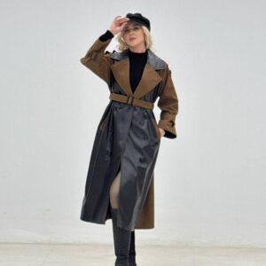 بارونی ویکتوریا سانتانا چرم آستردار کد 0118