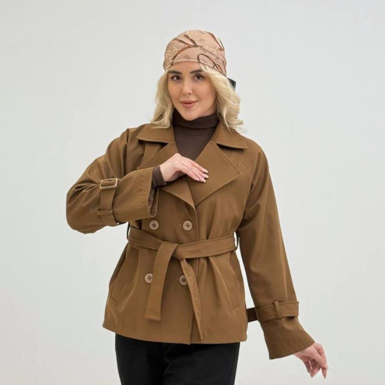 ترنچ کت درنا سانتانا آستردار کد 0130