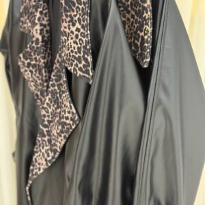 پالتو الیزابت روناک پلنگی/چرم آستردار کد 0120