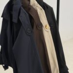 ترنچ کت سما سانتانا کجراه آستردار کد 0101