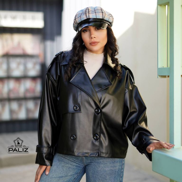 کت مرسا چرم آستردار کد 0114