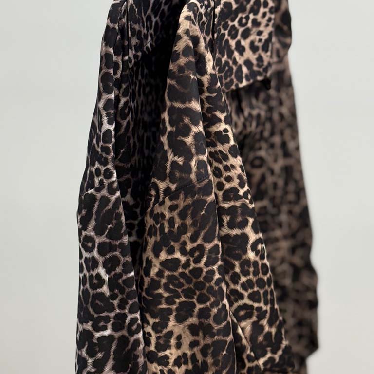 شومیز دینا بوگاتی پلنگی کد 0156