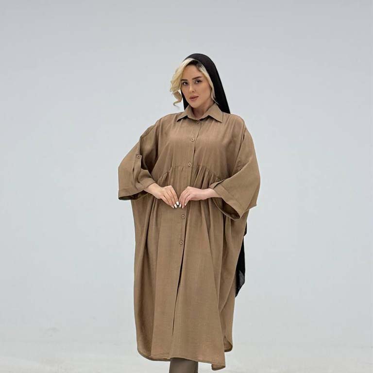 پیراهن بلند یگانه بابوس کد 0155