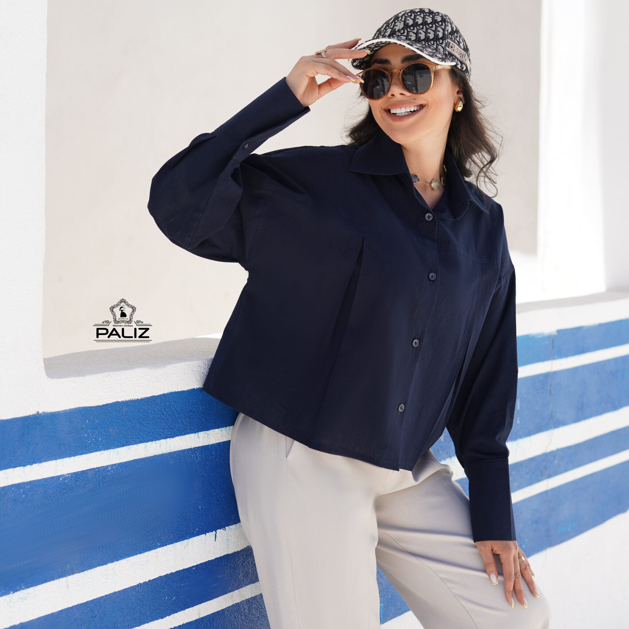 0298_2 شومیز ایرما لنین کد 0298 - Image 1