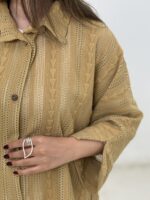 شومیز مدل گلی مراکشی -کد 0254 - Image 4