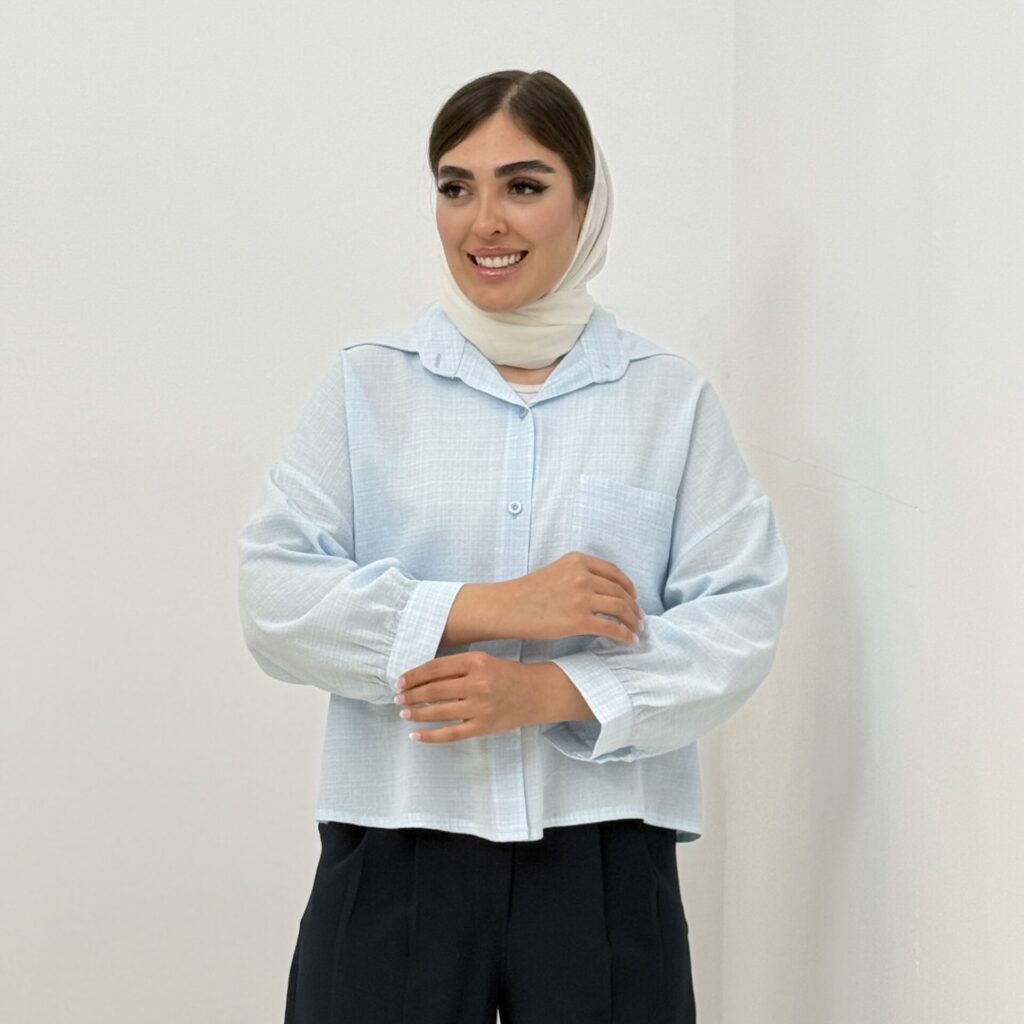 شومیز مدل سونیا لنوین - کد 0300