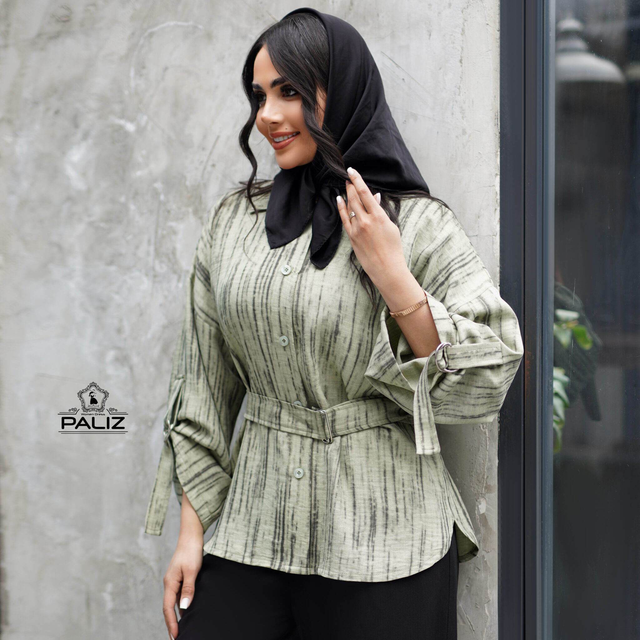 0213_2 شومیز مائده گازوئیلی کد 0213