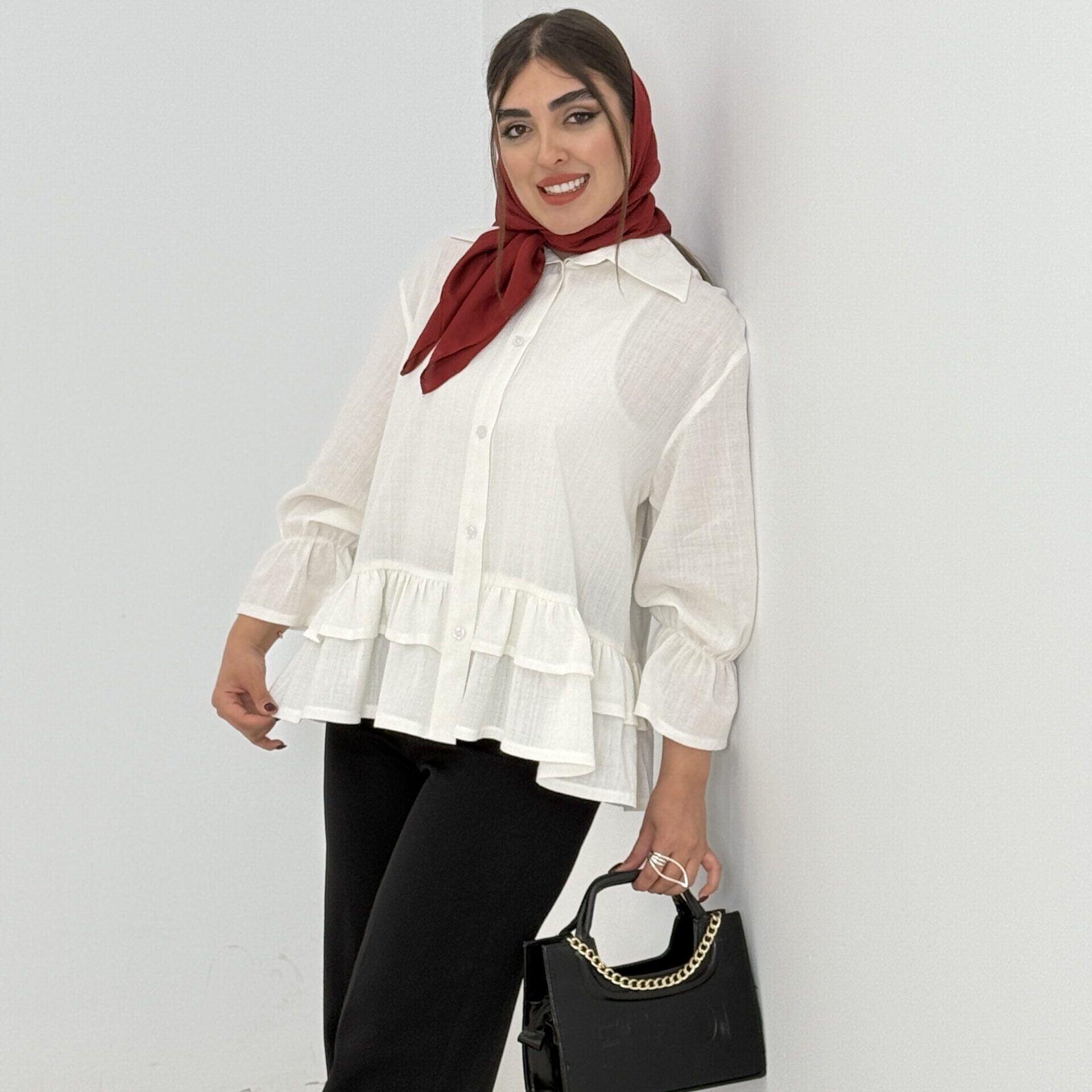 0310_2 شومیز کایلا لنوین کد 0310 - Image 1